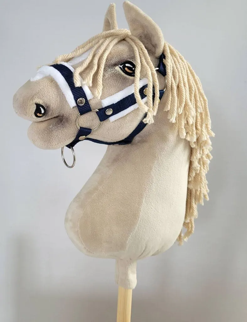 Matériel de Gymnastique Ludique Cheval Magique A3 Bleu Réglable Enfant