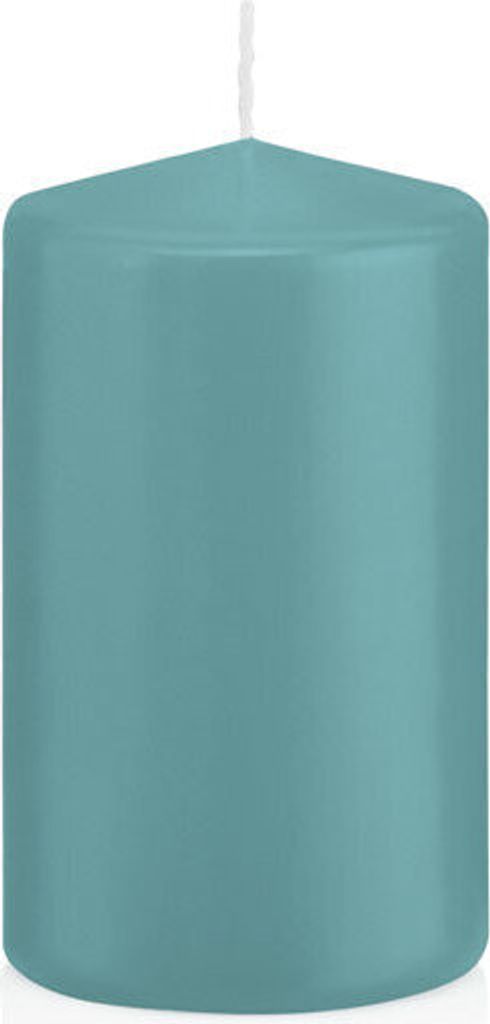 Stumpenkerzen Türkis 100 x Ø 58 mm, 16 Stück