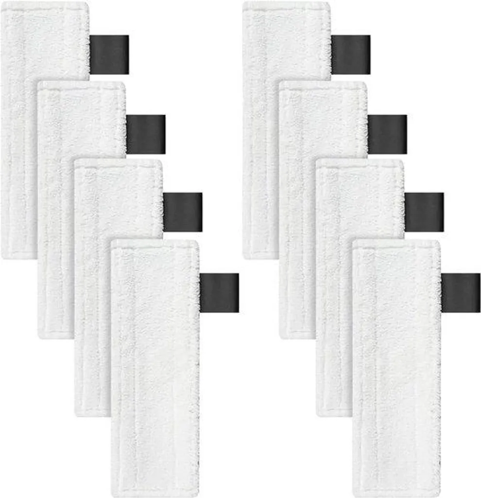 8 Chiffons Microfibre EasyFix pour Nettoyeur Vapeur SC2 SC3 SC4 SC5