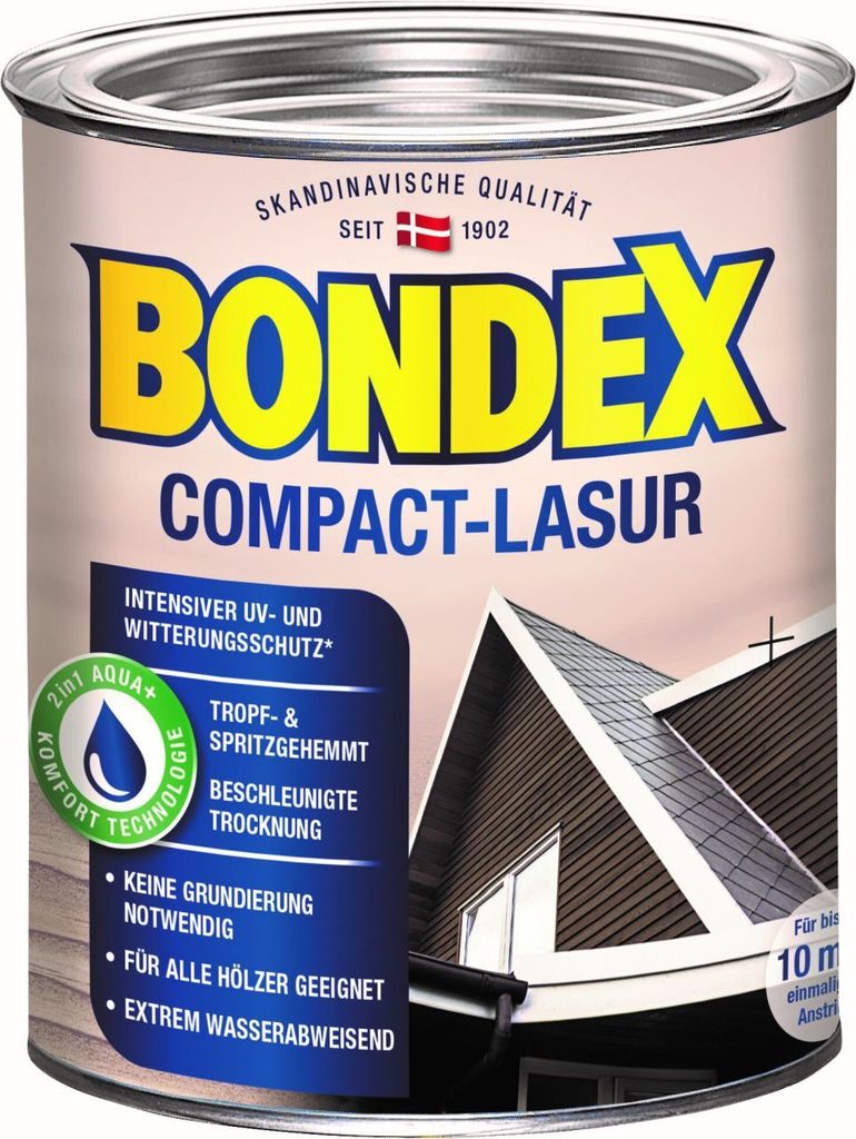 Bondex Compact Lasur 2,5 L oregon pine Produktbild 