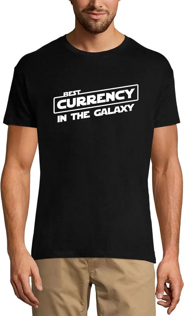 Herren Grafik T-Shirt Beste Bitcoin-Währung in der Galaxie Traders Zitat - Krypto – Best Bitcoin Currency In The Galaxy Traders Quote - Crypto