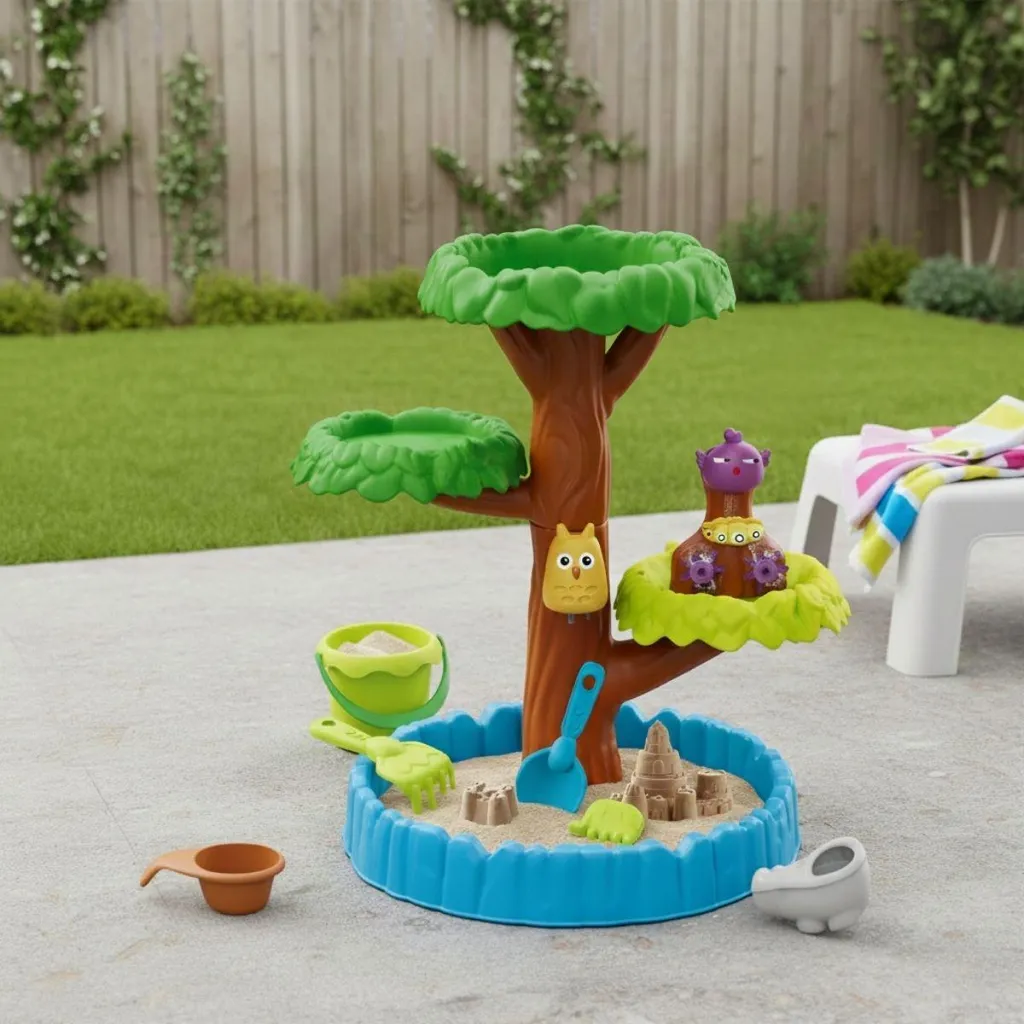 Jeu d'Extérieur Eau et Sable Paradiso - Activité Éveil pour Terrasse - 12