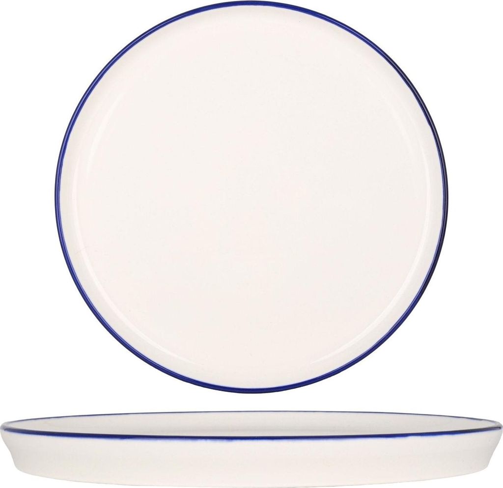 Rinart Speiseteller - Blue Edge - Porzellan - 26 cm