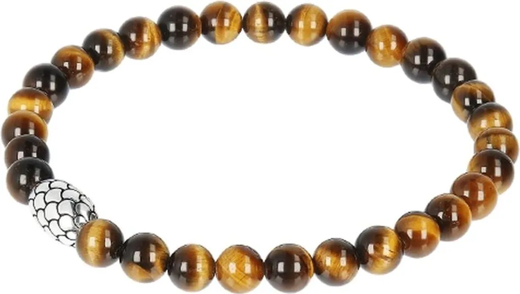 Bracciale Uomo Albert M. WSOX00135.TIG Argento 925 e Occhio di Tigre