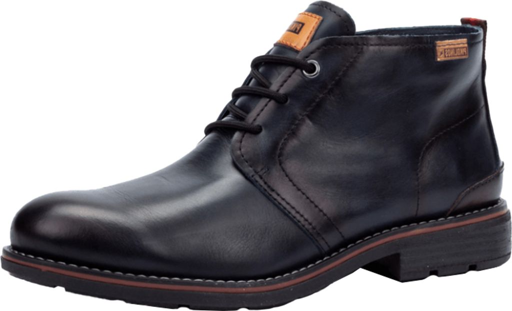 Pikolinos Herren Stiefelette Schnürboot Leder sportlich elegant York M2M-8027, Größe:45 EU, Farbe:Blau