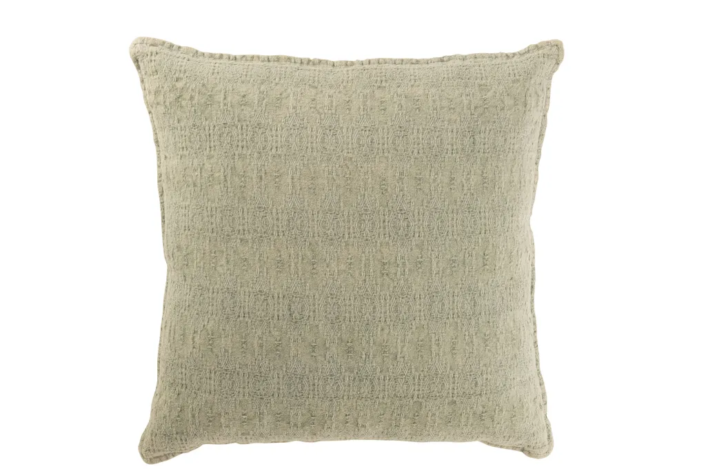 Coussin de Canapé Vert Menthe 50x50 cm Confortable pour Coin Lecture Douillet