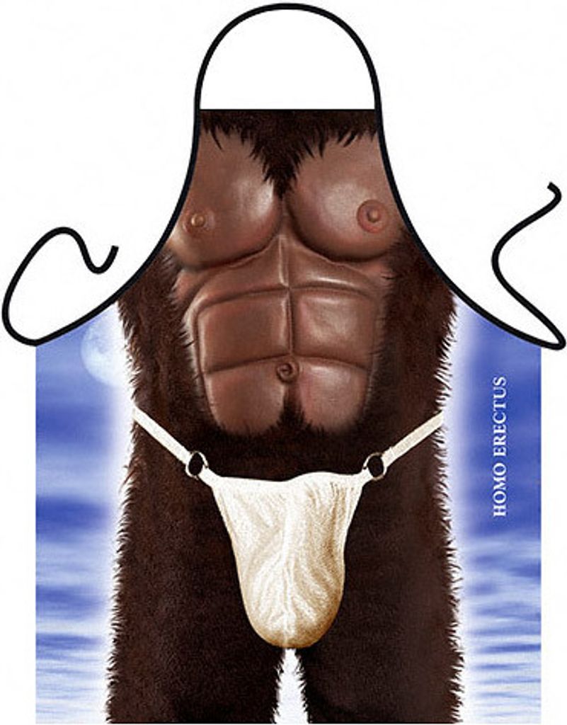 Schürze Homo Erectus