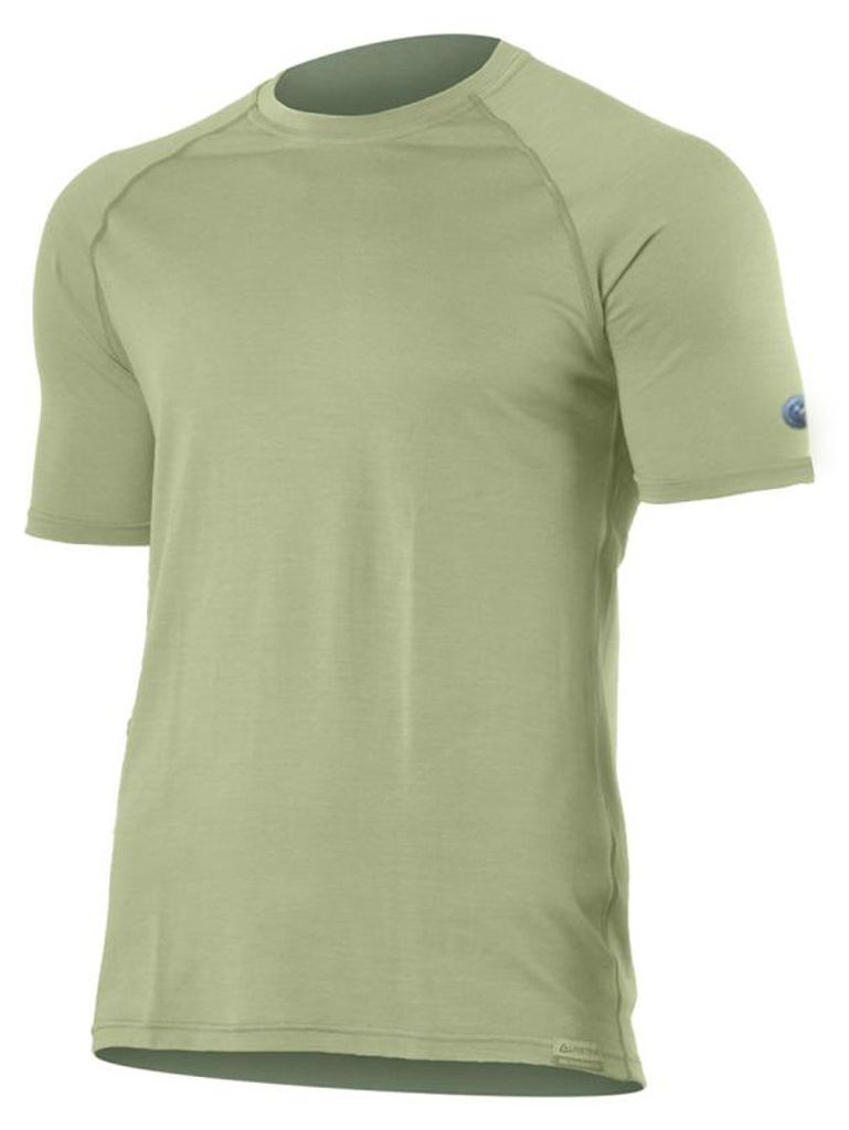 QUIDO Herren Merinowoll-Kurzarm-T-Shirt