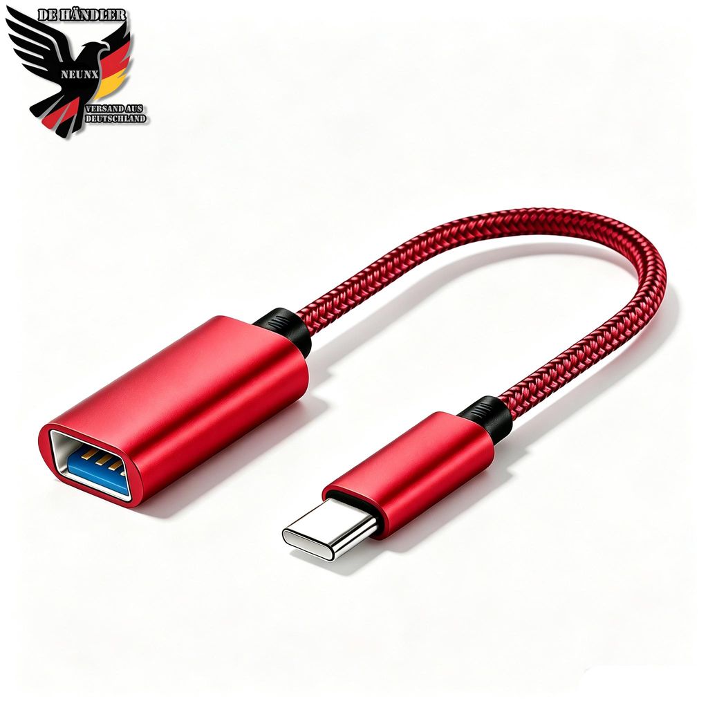 OTG USB-C auf USB 3.0 Adapter, Typ-C Stecker auf USB-A Produktbild 