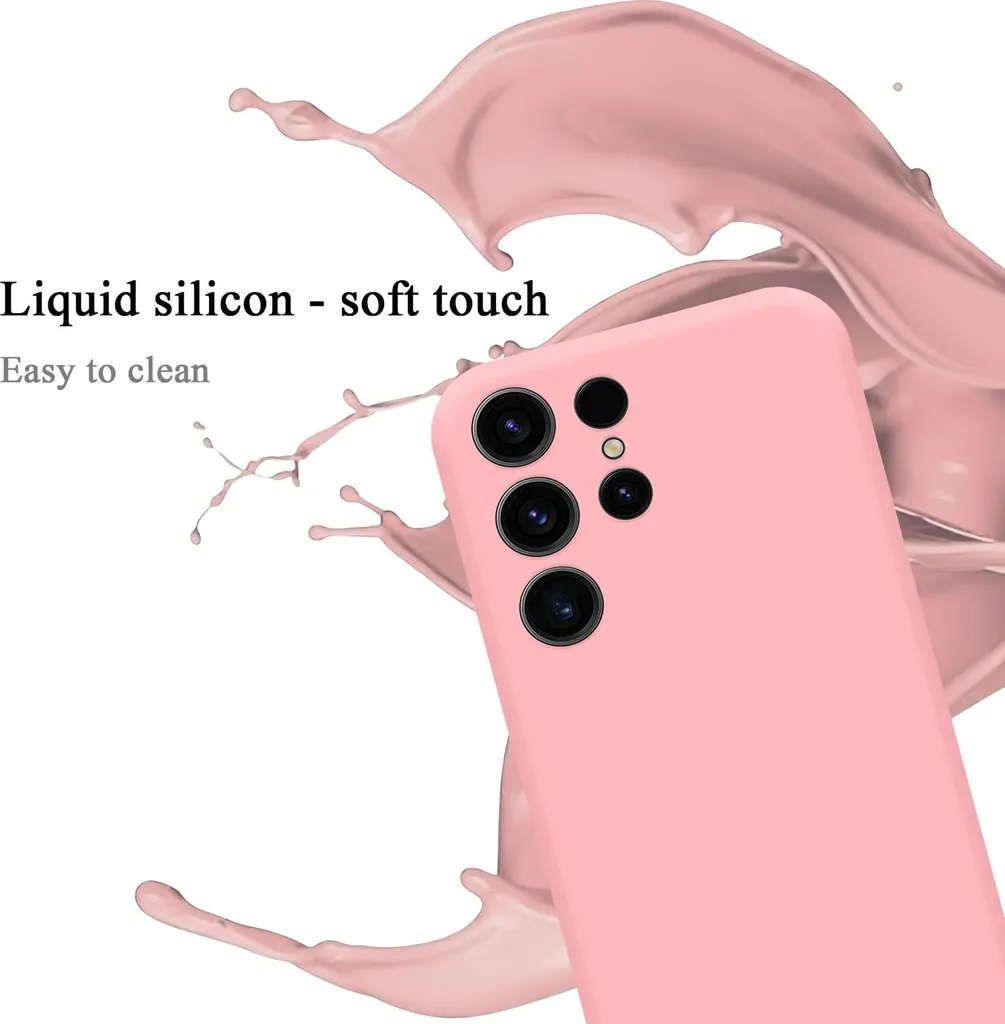 Cover Samsung S23 ULTRA Cadorabo Silicone Liquido - Protezione Premium