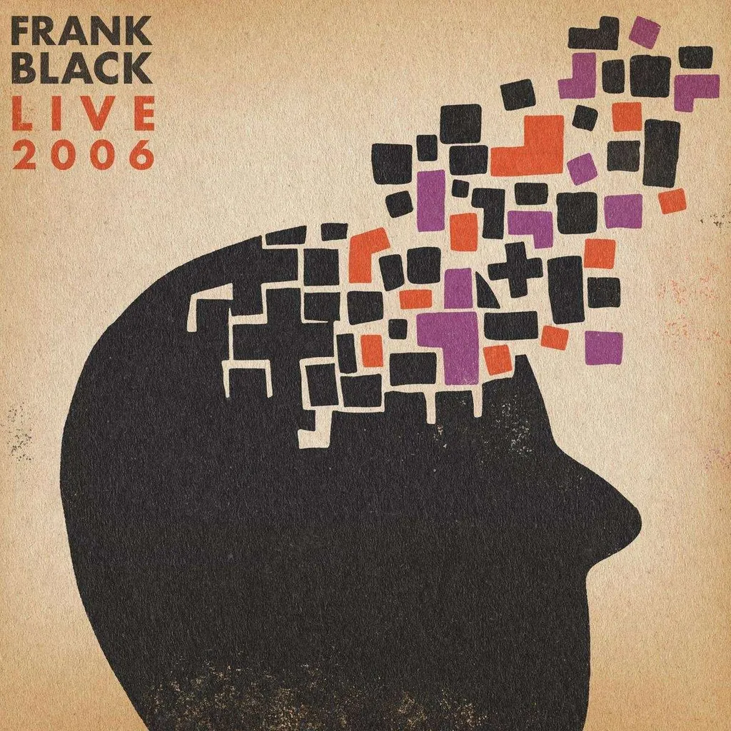 Album Live Frank Black 2006 Vinyle LP Orange Mandarin pour Platine