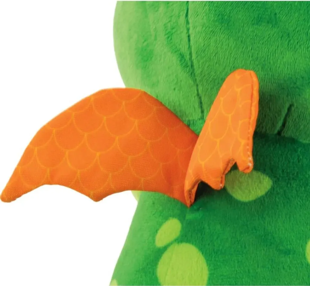 Dragon Amical Clementoni 50938 : Peluche Sensorielle et Sonore Multi-Texture - 3