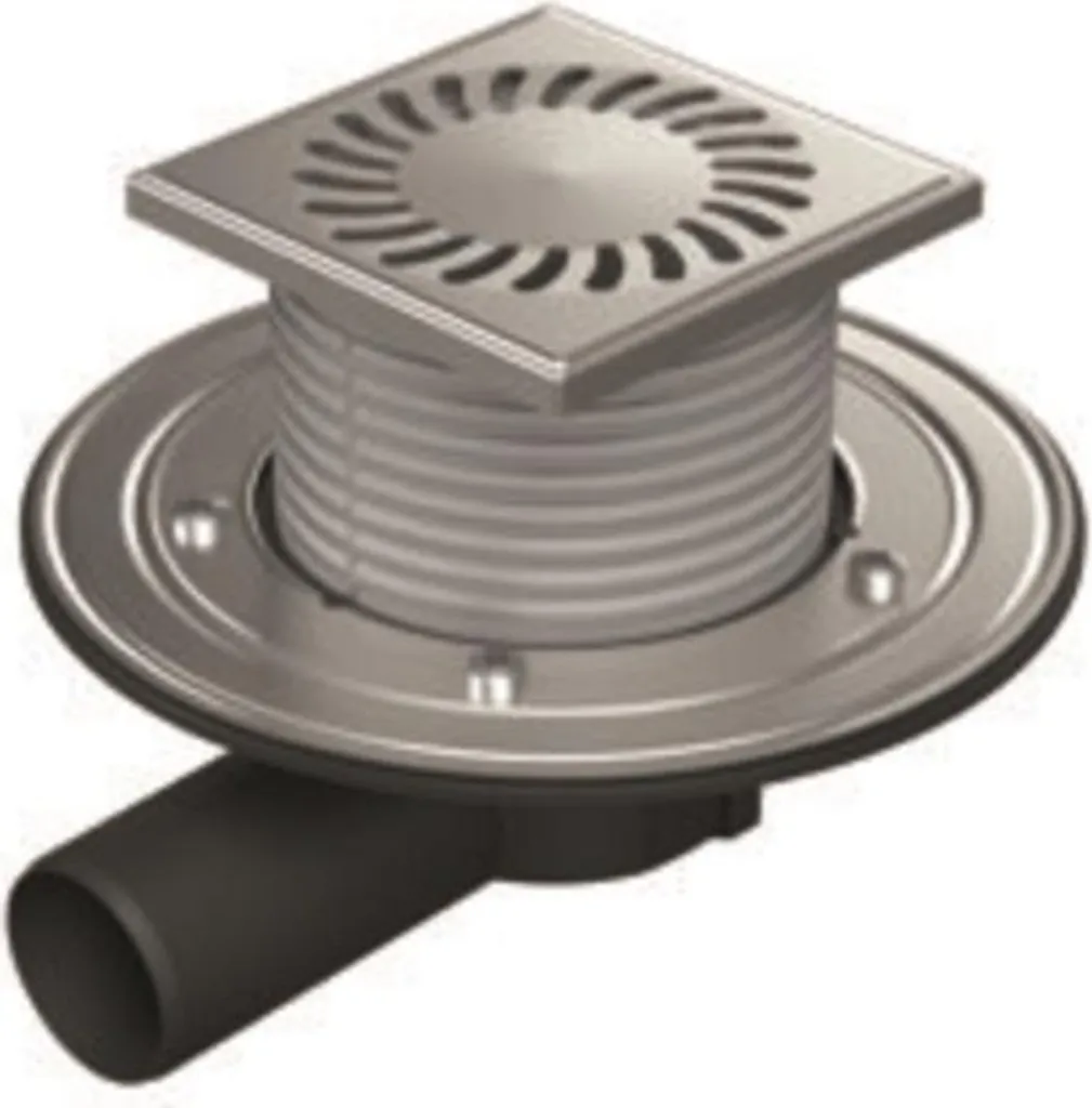 Chuděj Scarico Doccia PVBU50 DN50 120x120 Griglia Acciaio Inox - Offerta