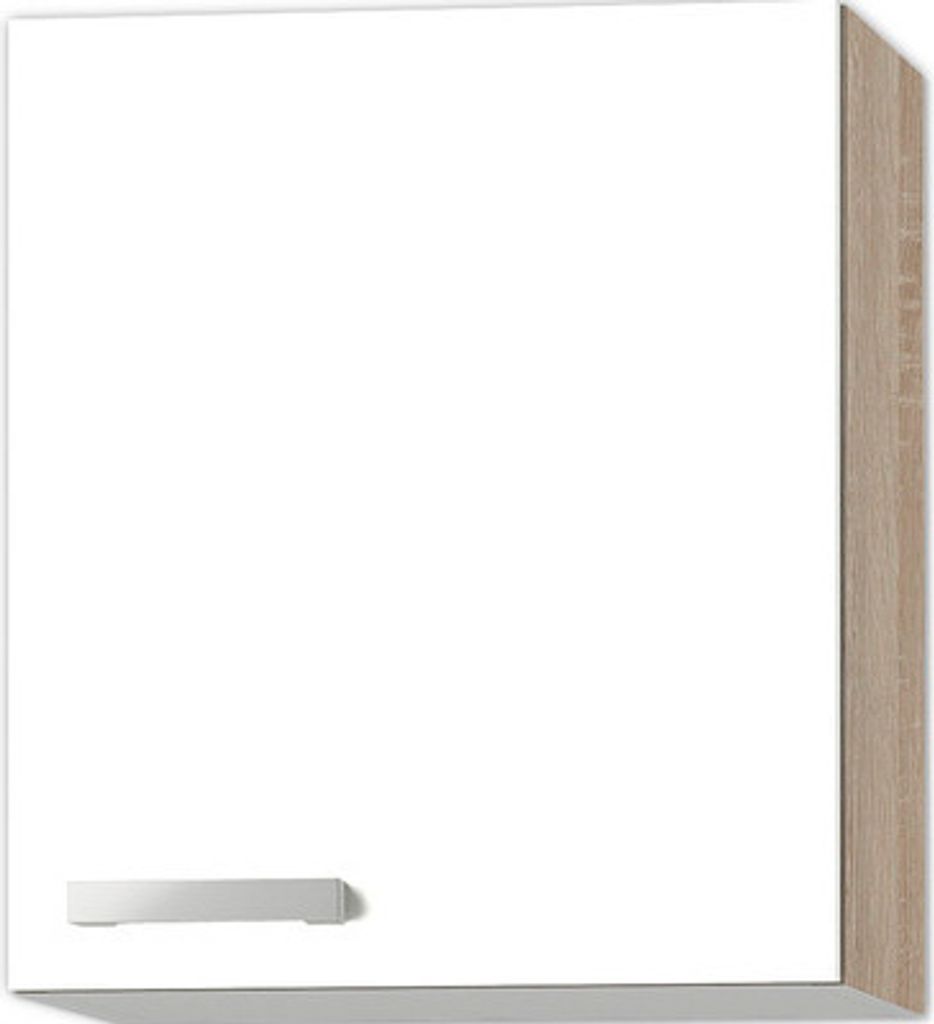 Optifit Hängeschrank Zamora214 BxTxH 50 x 34,6 x 57,6 cm weiß matt zerlegt Anschlag reversibel KUZM O506-9+