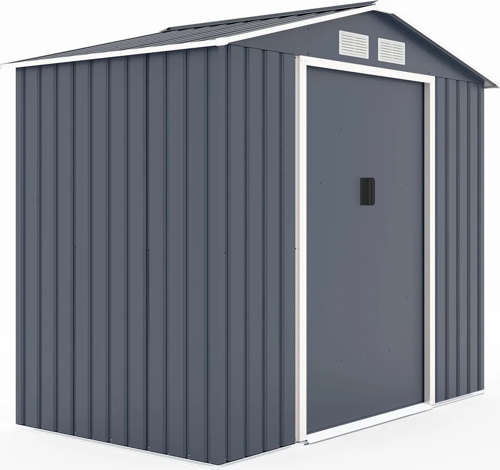 Rangement jardin Fornorth 2.71m2 abri pour tondeuse et outils vélo