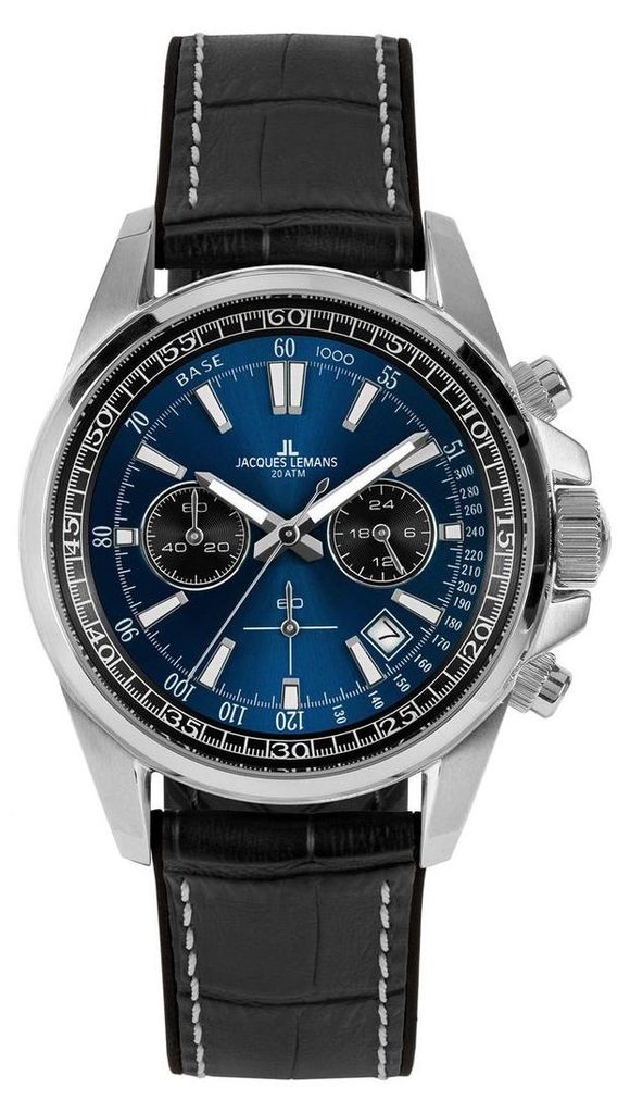 Jacques Lemans Chronographe Liverpool Black - Blue Image du produit 
