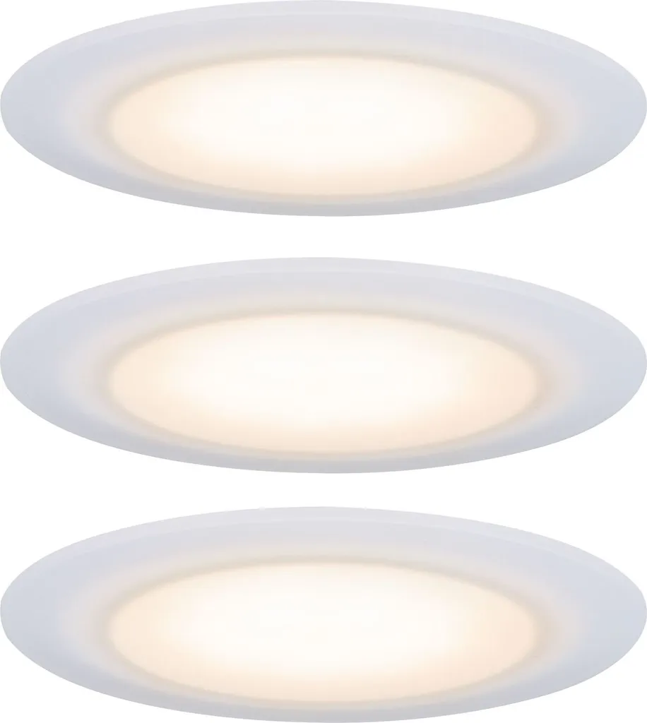 Kit LED Encastré Suon Paulmann Premium - Éclairage Extra Plat Dimmable