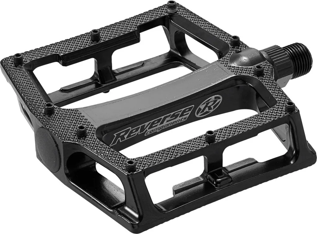 Pédales Reverse Super Shape-3-D Noir 30090 avec picots interchangeables
