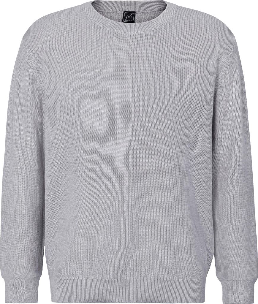 JOHN DEVIN Strickpullover bis Größe 5XL hellgrau Größe 5XL