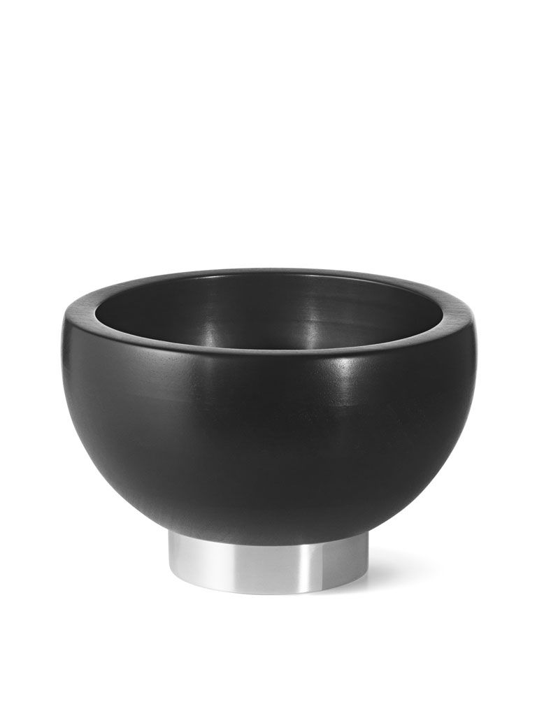 Georg Jensen SOEREN GEORG JENSEN BOWL WOOD & STAINLESS STEEL SMALL 10013701