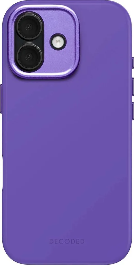 Protégez votre iPhone 17 avec style : coque silicone violette MagSafe