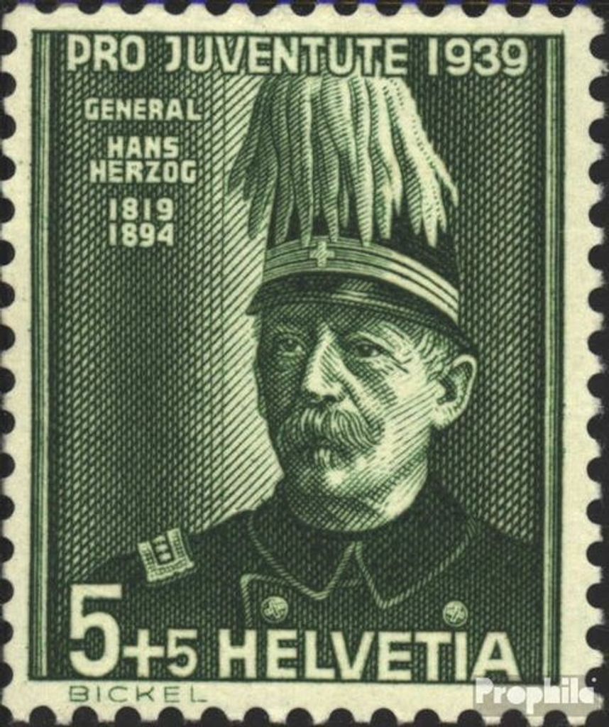 Briefmarken Schweiz 1939 Mi 359 postfrisch Pro Juventute