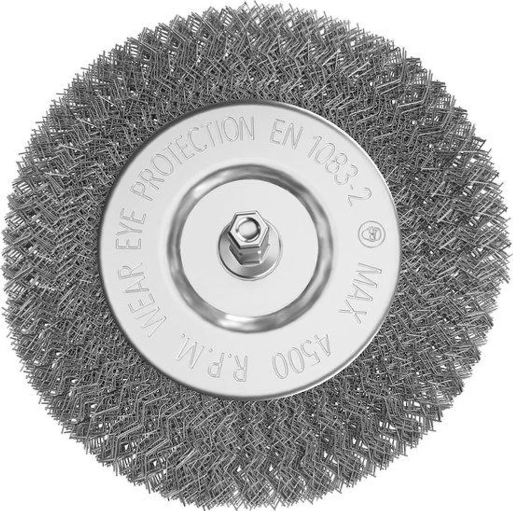Brosse métallique universelle de rechange pour débroussailleuse thermique