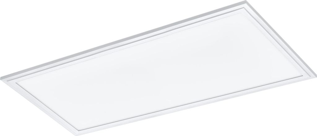 EGLO LED Panel Salobrena-Rgbw, Büro-Deckenleuchte dimmbar mit Fernbedienung, 2400 Lumen, Aufbauleuchte oder Rasterleuchte, neutralweiß, RGB, 60 x...