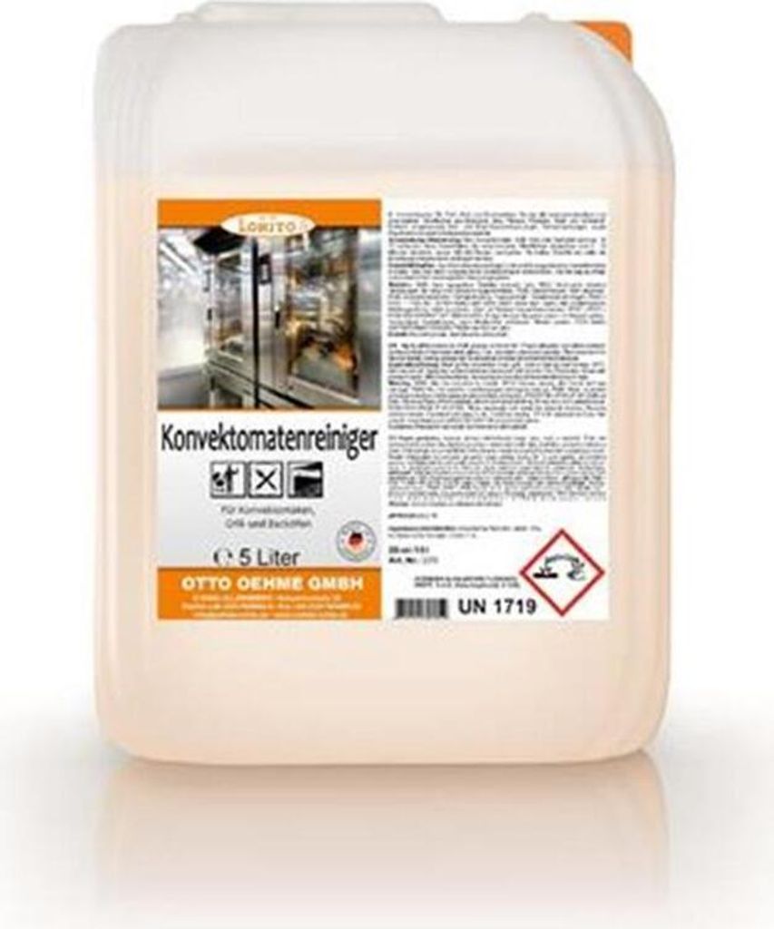 Lorito Konvektomatenreiniger Grillreiniger Backofenreiniger 5 Liter