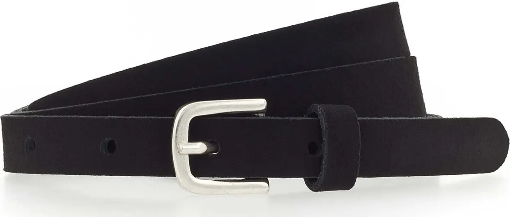 Cintura Donna Vanzetti 15mm Velour Nero W75 - Must-Have Accessorio