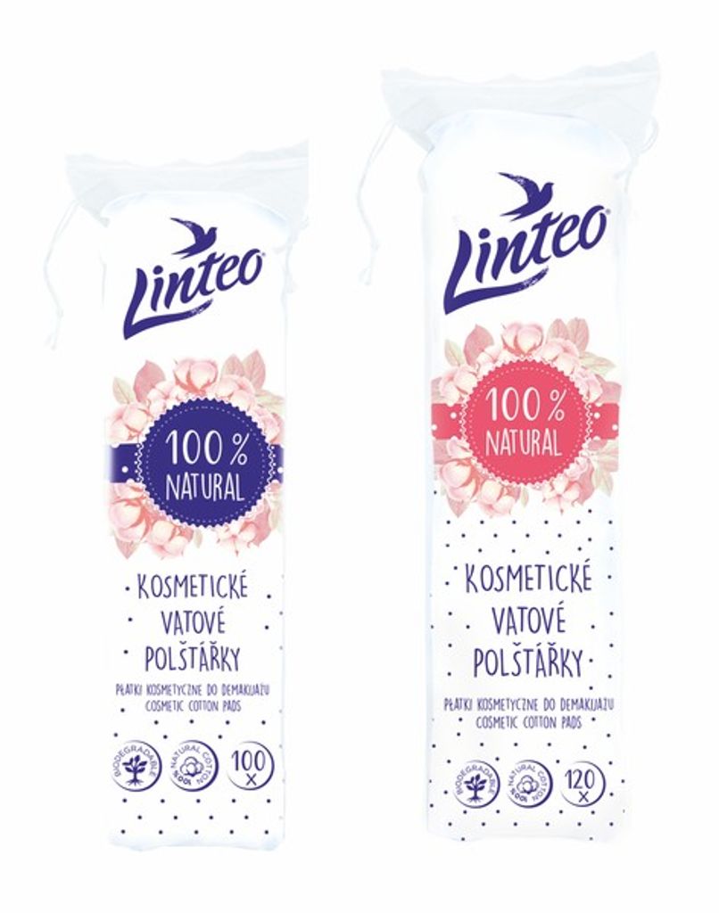 Odličovacie tampóny 120ks LINTEO SATIN 30413 Obrázok produktu 
