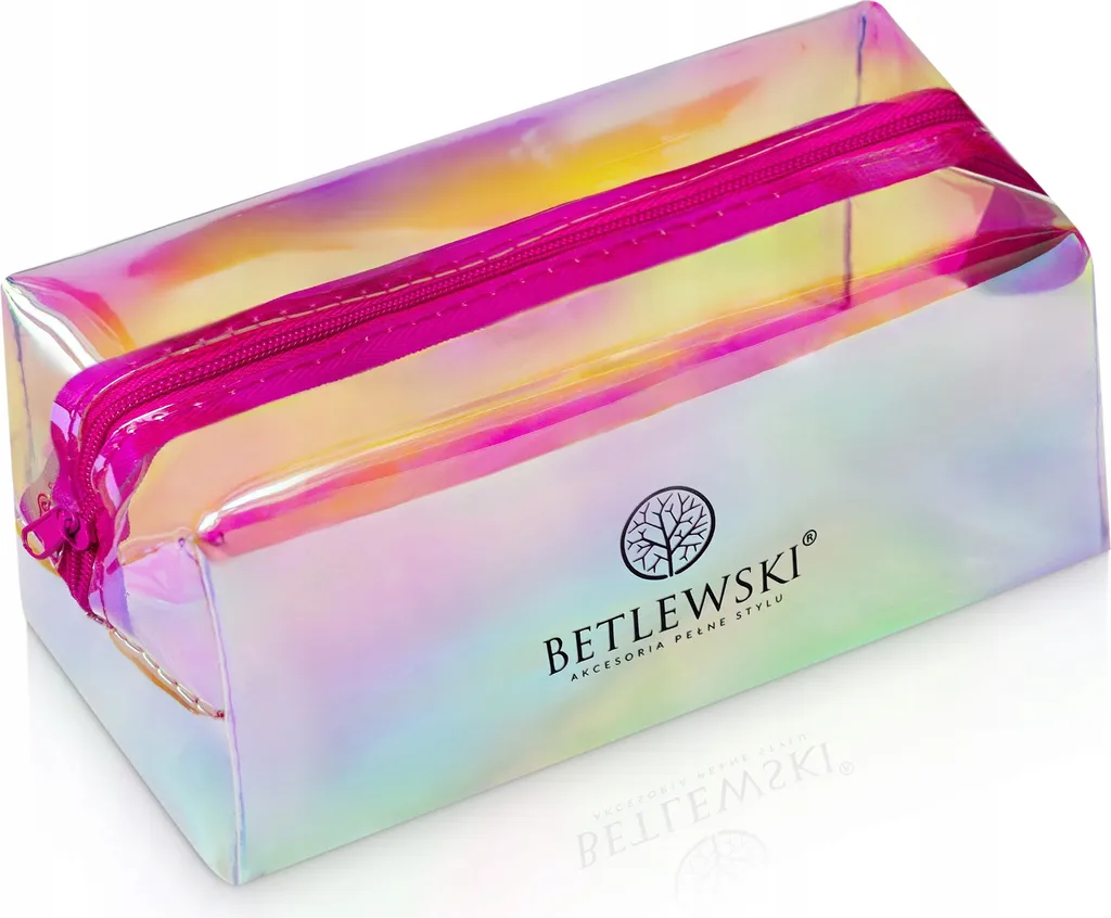 BKP-04 ROSSO Borsa Cosmetica Rettangolare HOLO: Il Beauty Case Glamour