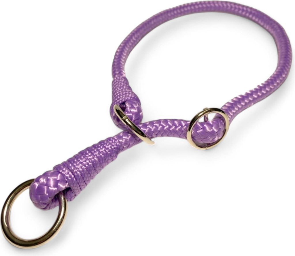 Hundehalsband Zugstopphalsband 12 mm heidekraut Produktbild 