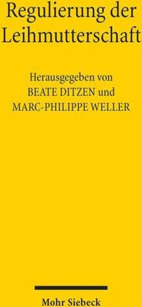 Regulierung der Leihmutterschaft