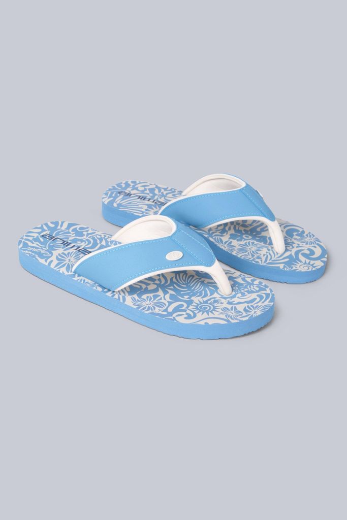 Animal - Damen Flipflops, Blätterdruck, recyceltes Material MW1144 (41 EU) (Koralle)