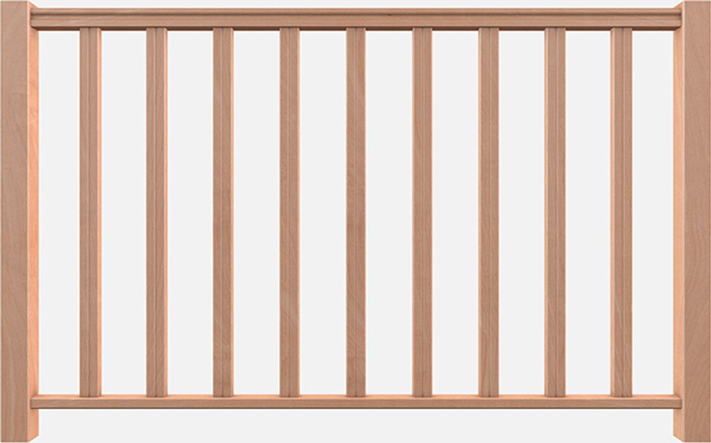 HECTO - Füllset für Holzgeländer 1.5m