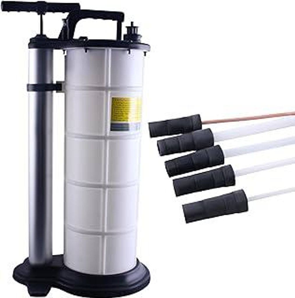CNCYEAH 9 Liter Ölabsaugpumpe Handpumpe Öl Absaugpumpe Diesel Manuelle Ölabsaugung Flüssigkeitsabsaugpumpe Ölpumpe Udruckpumpe Handpumpe für ...