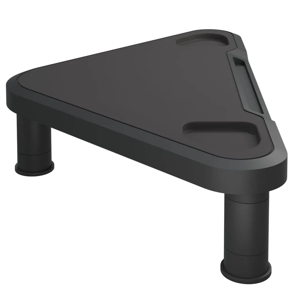Fini le mal de dos : Support d'écran d'angle noir 49 cm ergonomique - 10