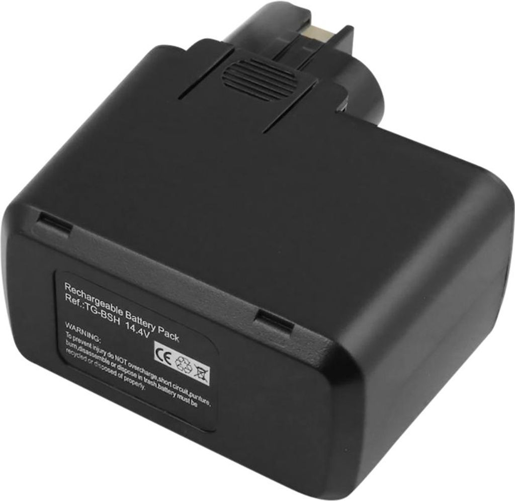 Avizar, NiMH Akku 14.4V 3000mAh Ersatz für Bosch GSB / PSR 14,4V VES-2, Schwarz