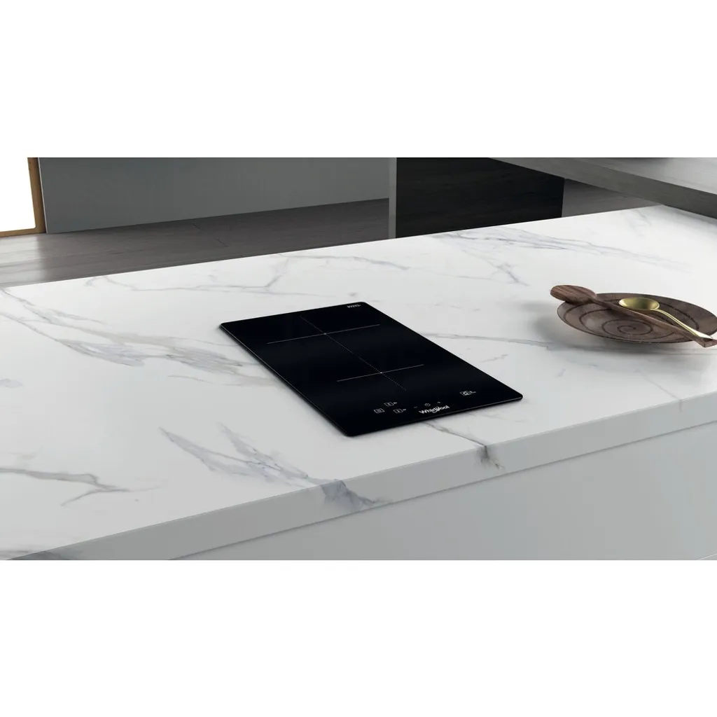 Table de Cuisson Induction Whirlpool 2 Feux Domino 28cm Noir Intégré - 9