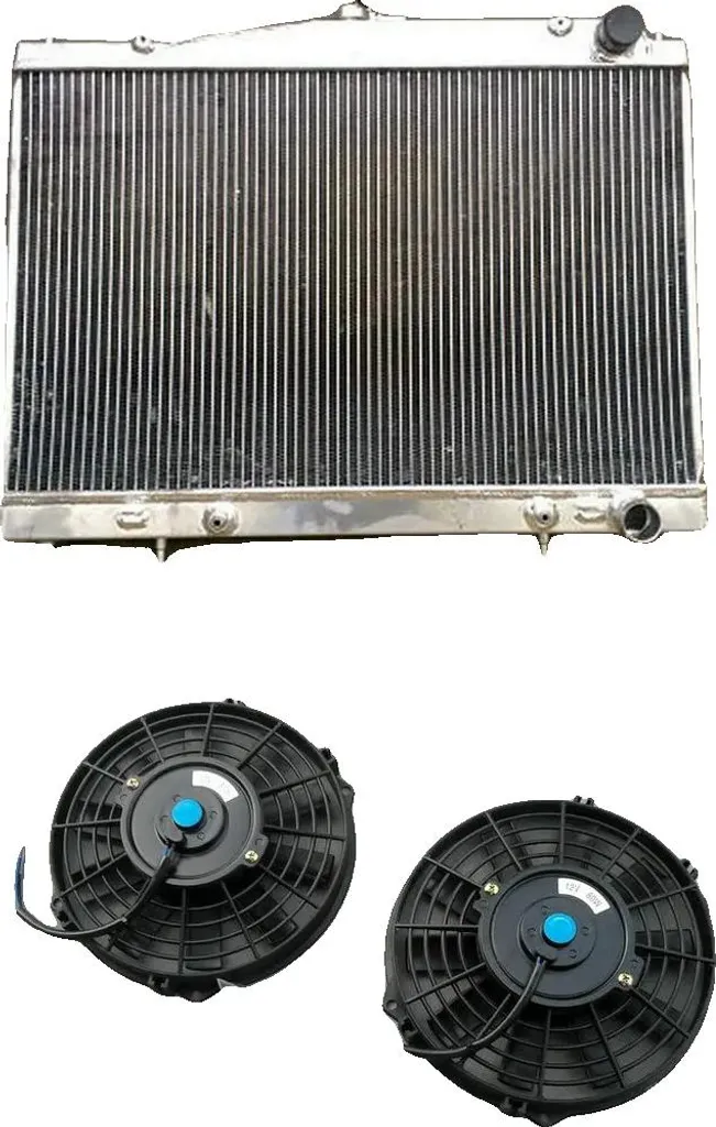 Radiateur Aluminium Large 50mm pour Nissan Pintara et Skyline R33 R34 - Haute Efficacité