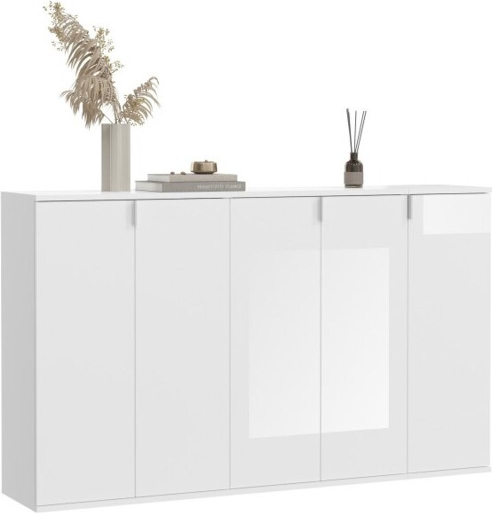Meublorama XX-X07A9S21, 5 Tür(en), 13 Regale, Weiß, 2 Jahr(e), 340 mm, 1520 mm