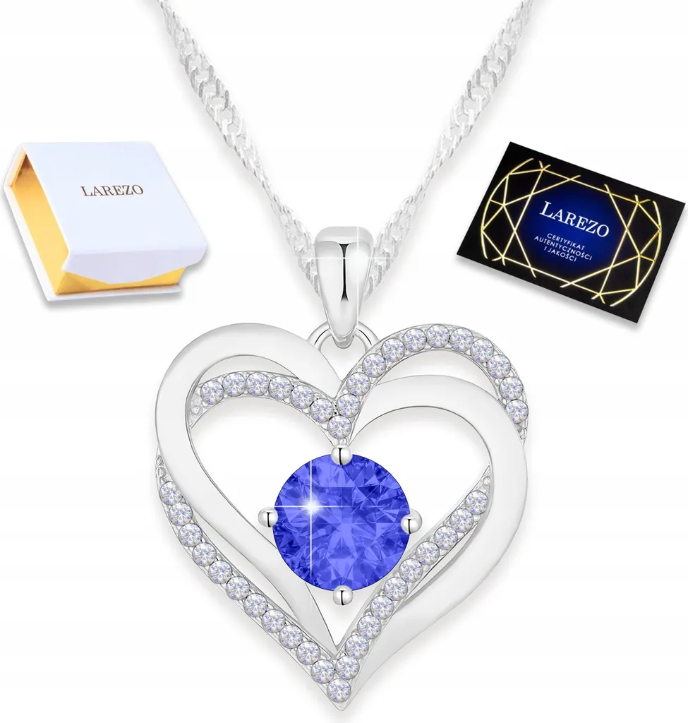 Collana Cuore Blu Argento 925 - Trend Gioielli Amore 2026