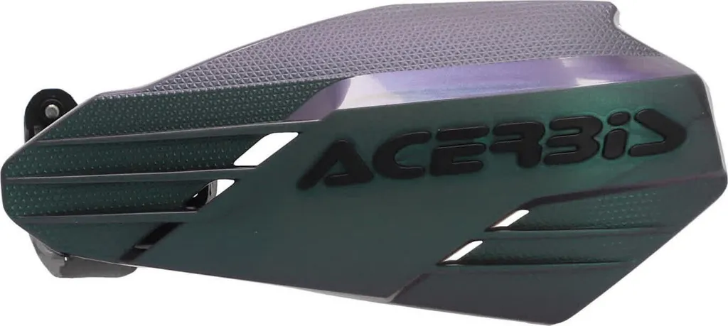 Spoiler protège-mains ACERBIS Linear vert pour éviter la casse de levier