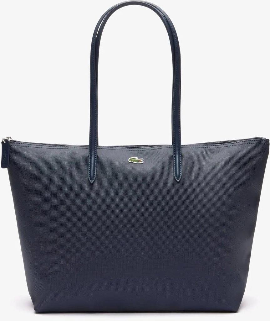 LACOSTE LARGE COATED CANVAS TOTE Blau Produktbild 