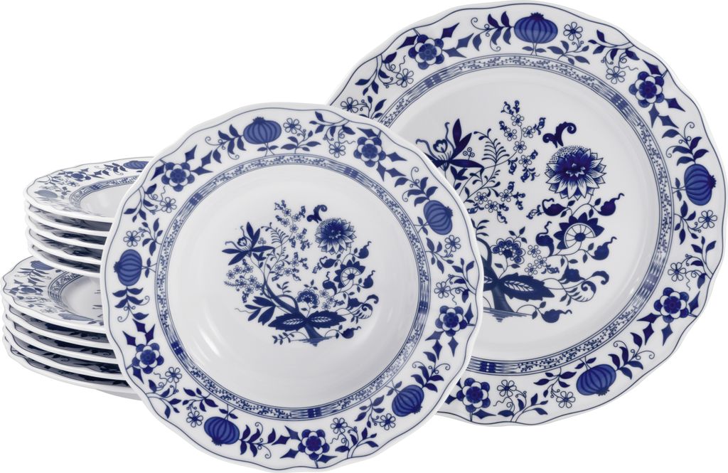 CreaTable, 17132, Flora Zwiebelmuster, Tafelservice 12-tlg, Produktbild 