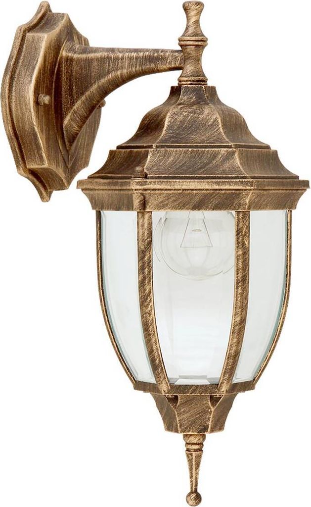 Rabalux 8451 Buitenwandlamp Nizza, E27, goud, klassiek Productafbeelding 