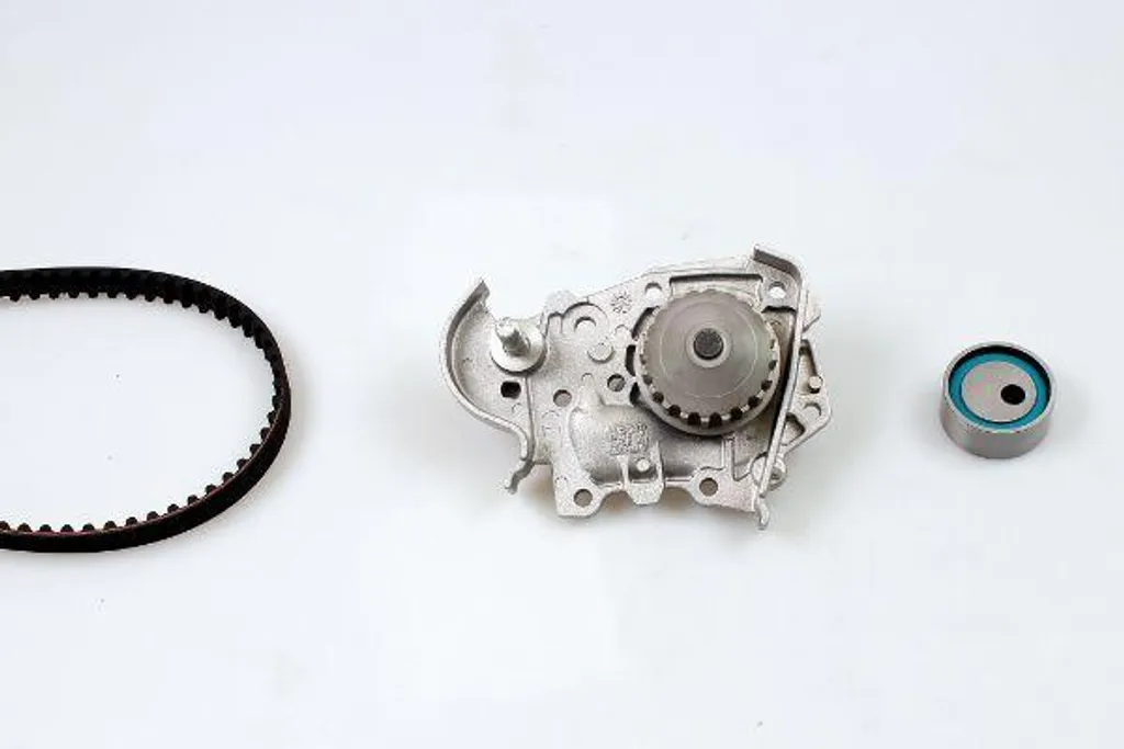 Pompe à eau et kit de distribution HEPU pour moteur Megane essence