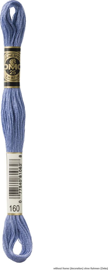 DMC Stickgarn Mouline Special 117MC -160, 6-fädig, 8m