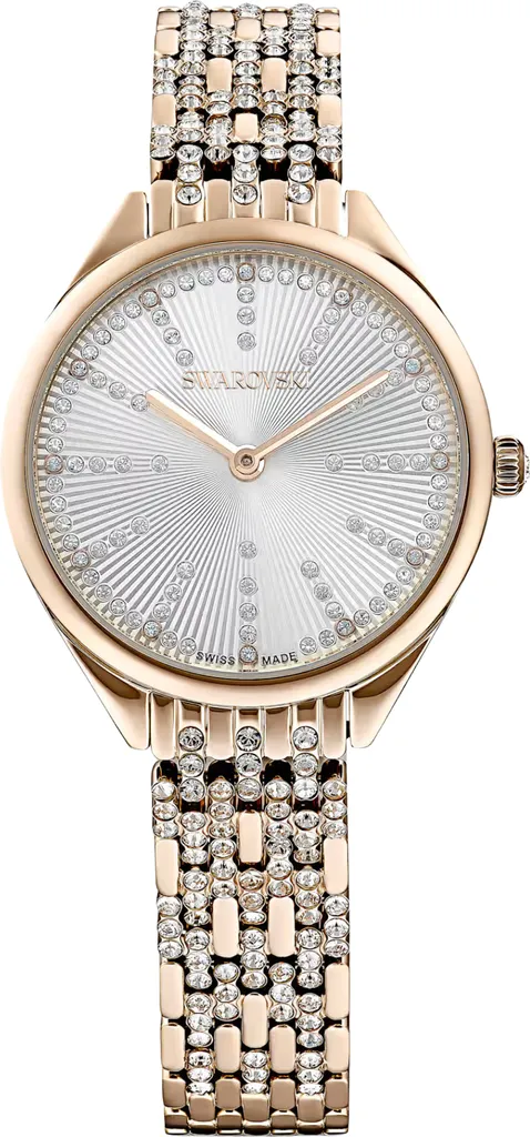 Montre de Soirée Swarovski Attract - Bijou Doré pour Mariages et Cérémonies